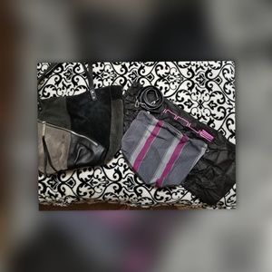 Innue genuine leather/suede purse